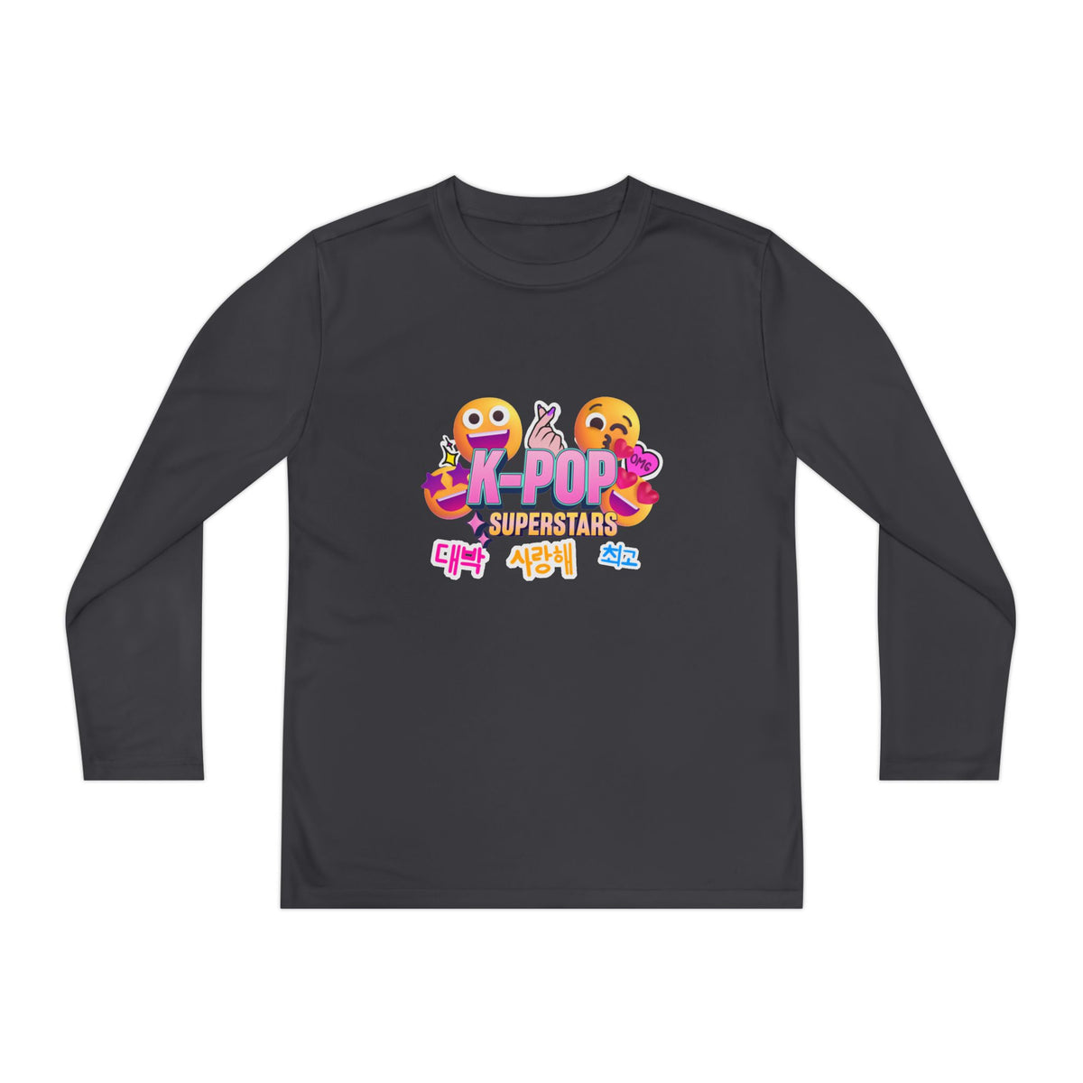 K-Pop Superstars Youth Long Sleeve Tee