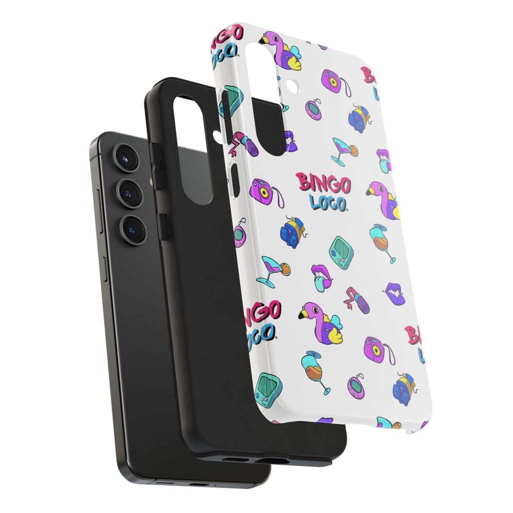 Bingo Loco Colorful Pattern Tough Phone Case