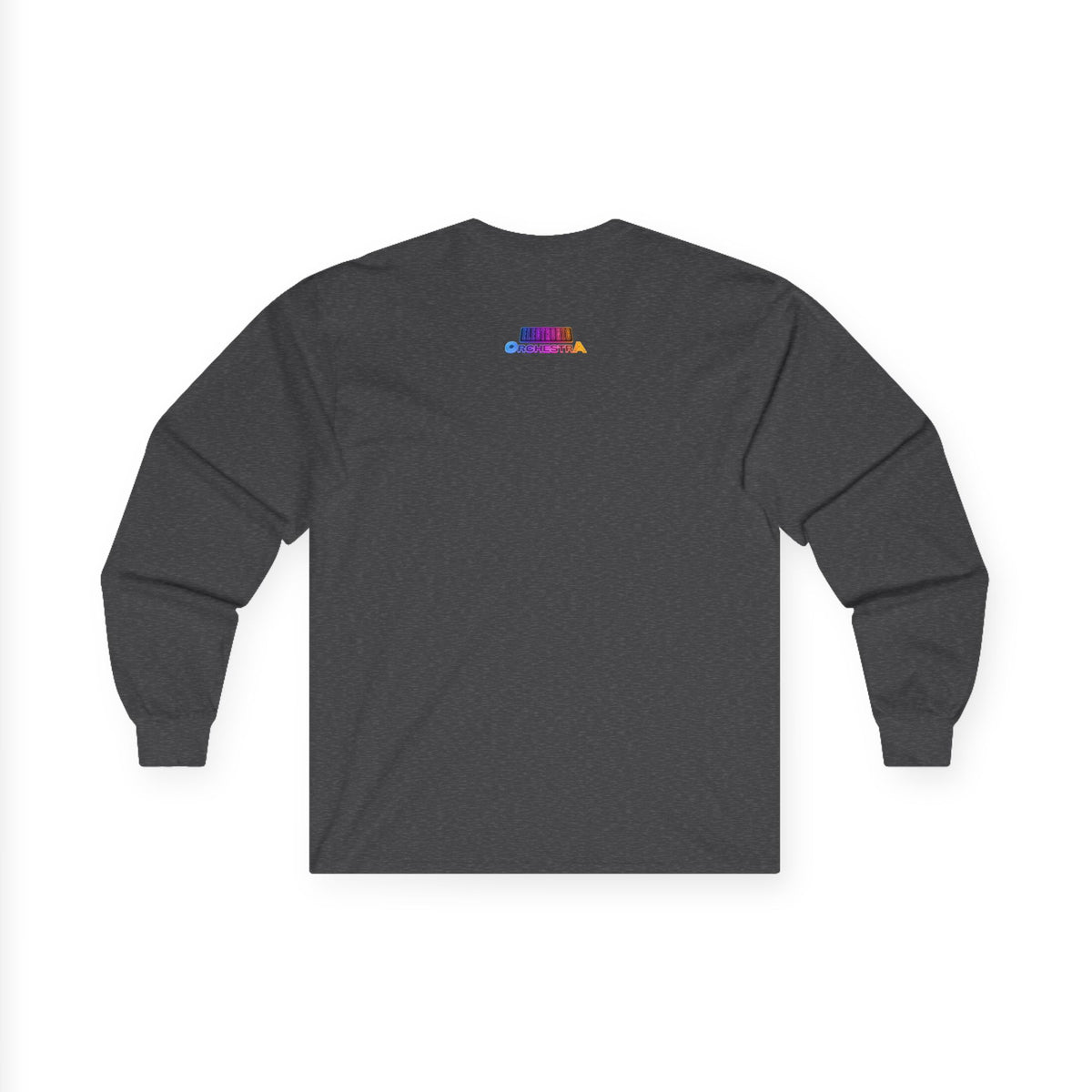 Cello Prism Long Sleeve Tee — Colorful Violin Graphic Shirt