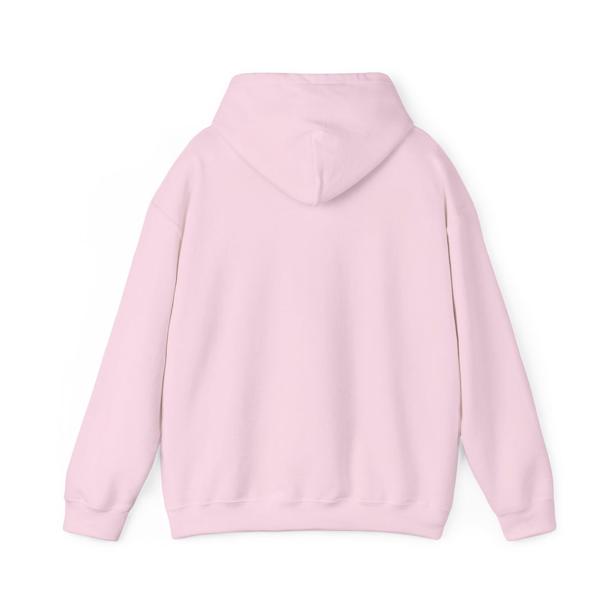 Bingo Logo Hoodie — Retro Pink & Blue Minimal Chest Graphic
