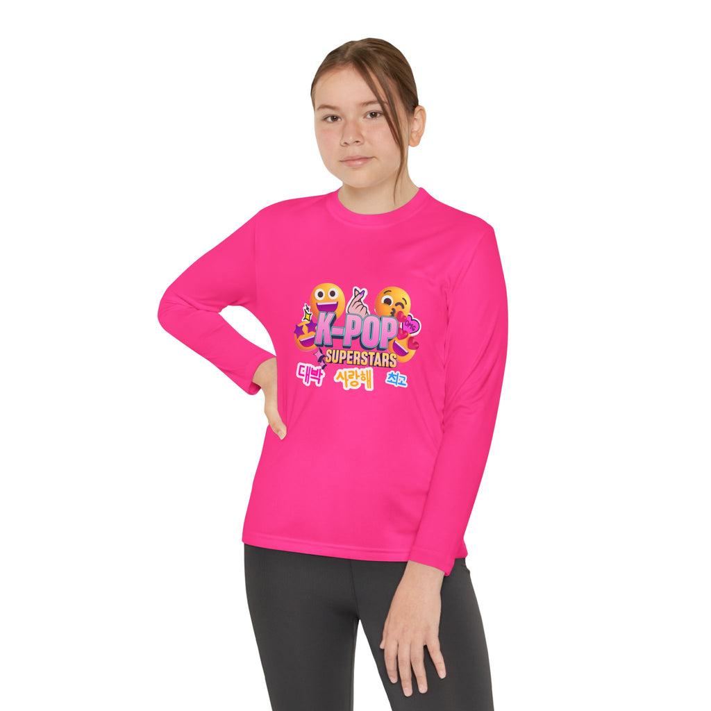 K-Pop Superstars Youth Long Sleeve Tee