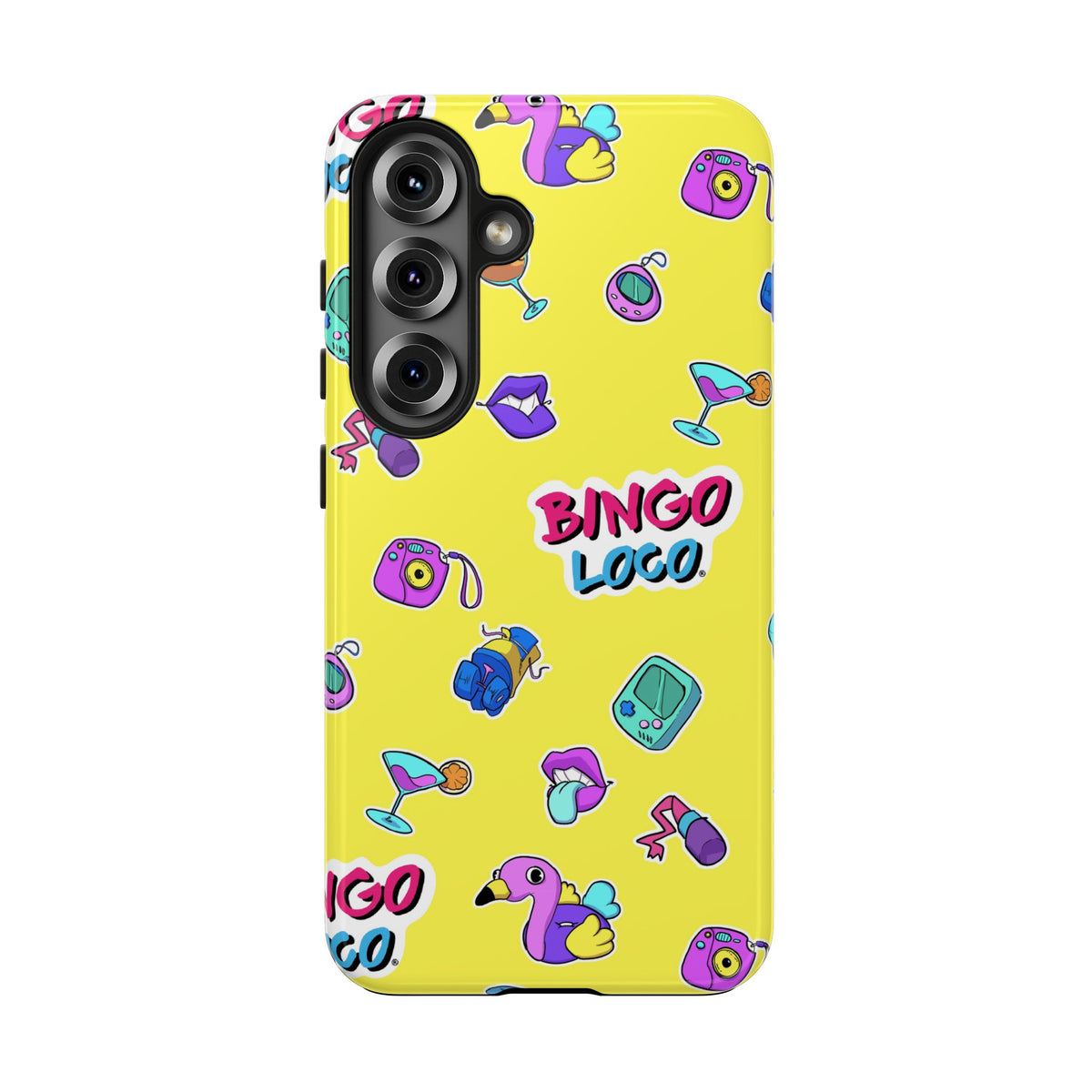 Bingo Loco Colorful Cartoon Tough Phone Case