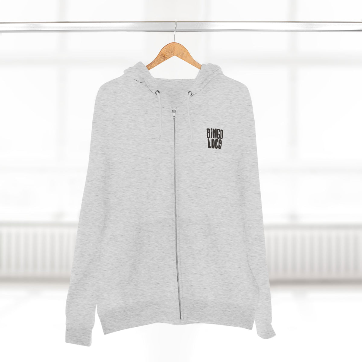 Retro Jukebox Zip Hoodie — Colorful Music Graphic Hoodie