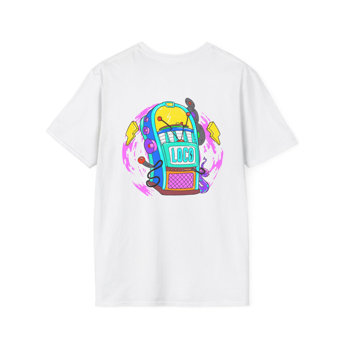 Bingo Loco Retro Jukebox T-Shirt