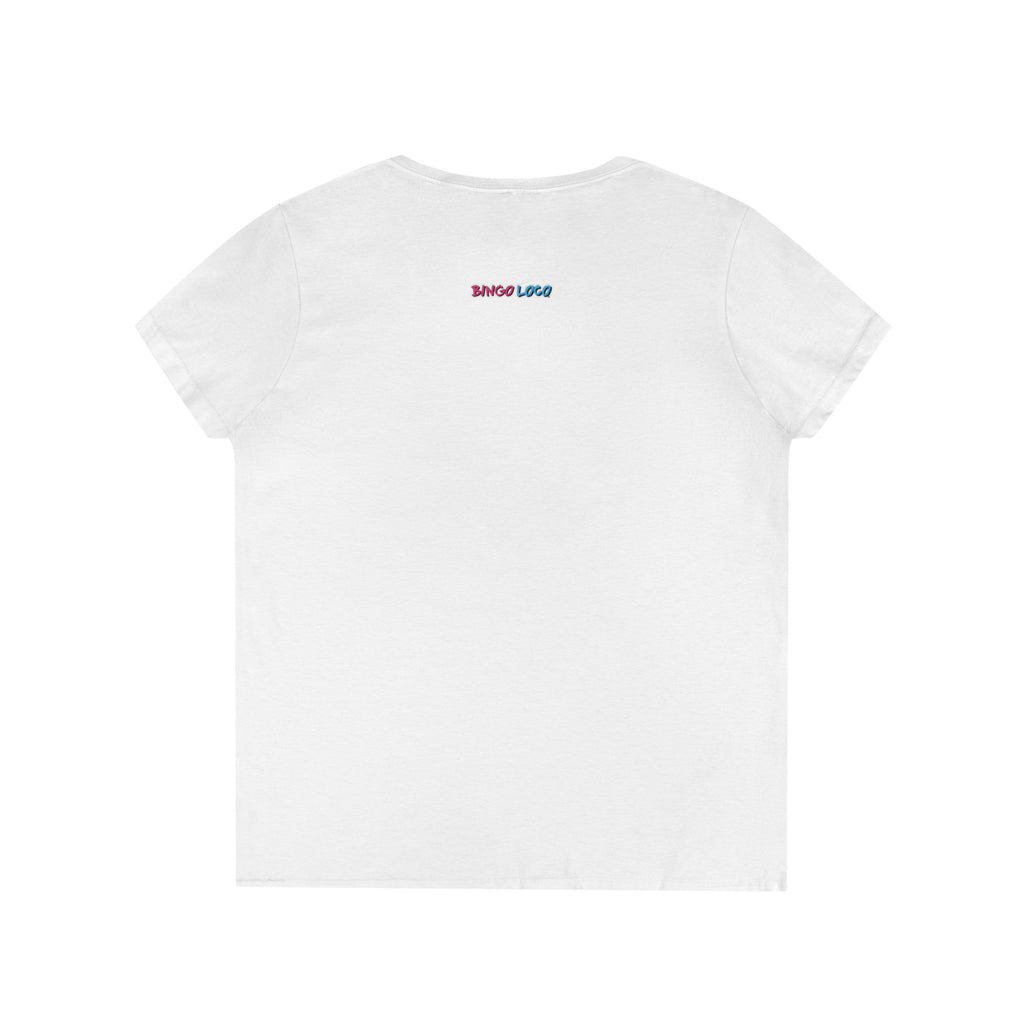 Bingo Baddie Ladies' V-Neck T-Shirt