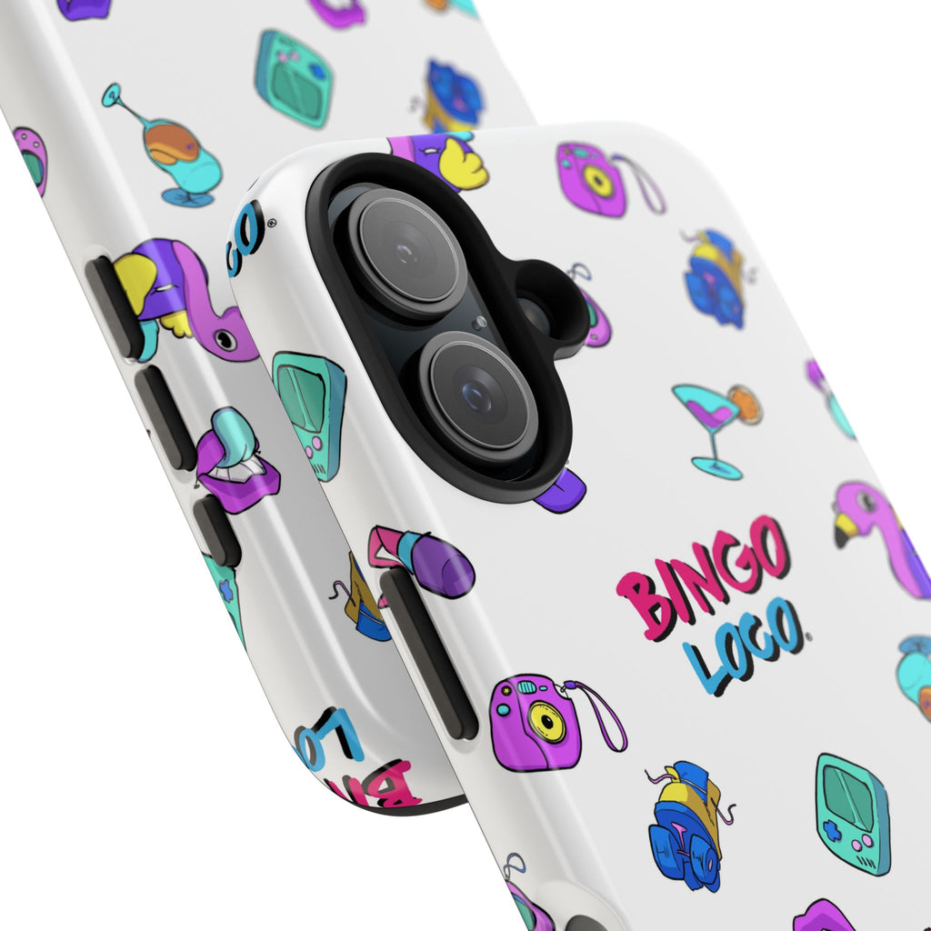 Bingo Loco Colorful Pattern Tough Phone Case