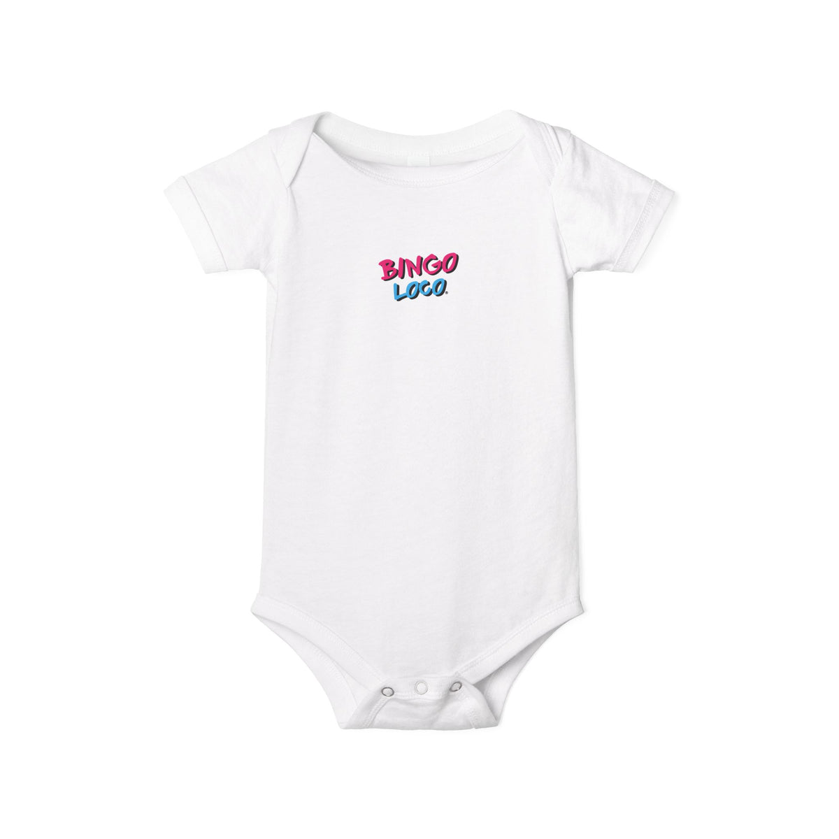 Infant One-Piece Bodysuit — 'Bingo Logo' Cute Baby Romper