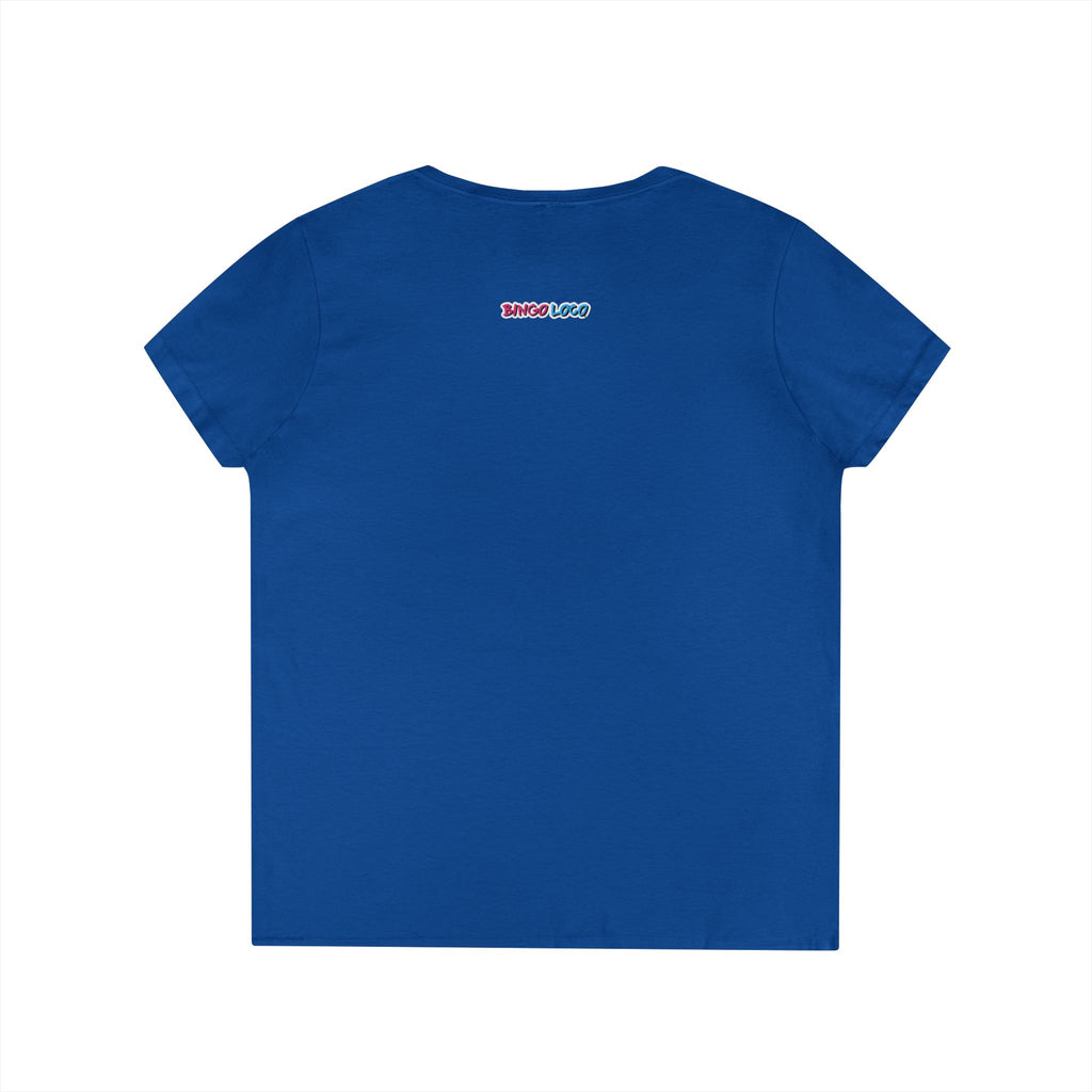 Bingo Baddie Ladies' V-Neck T-Shirt