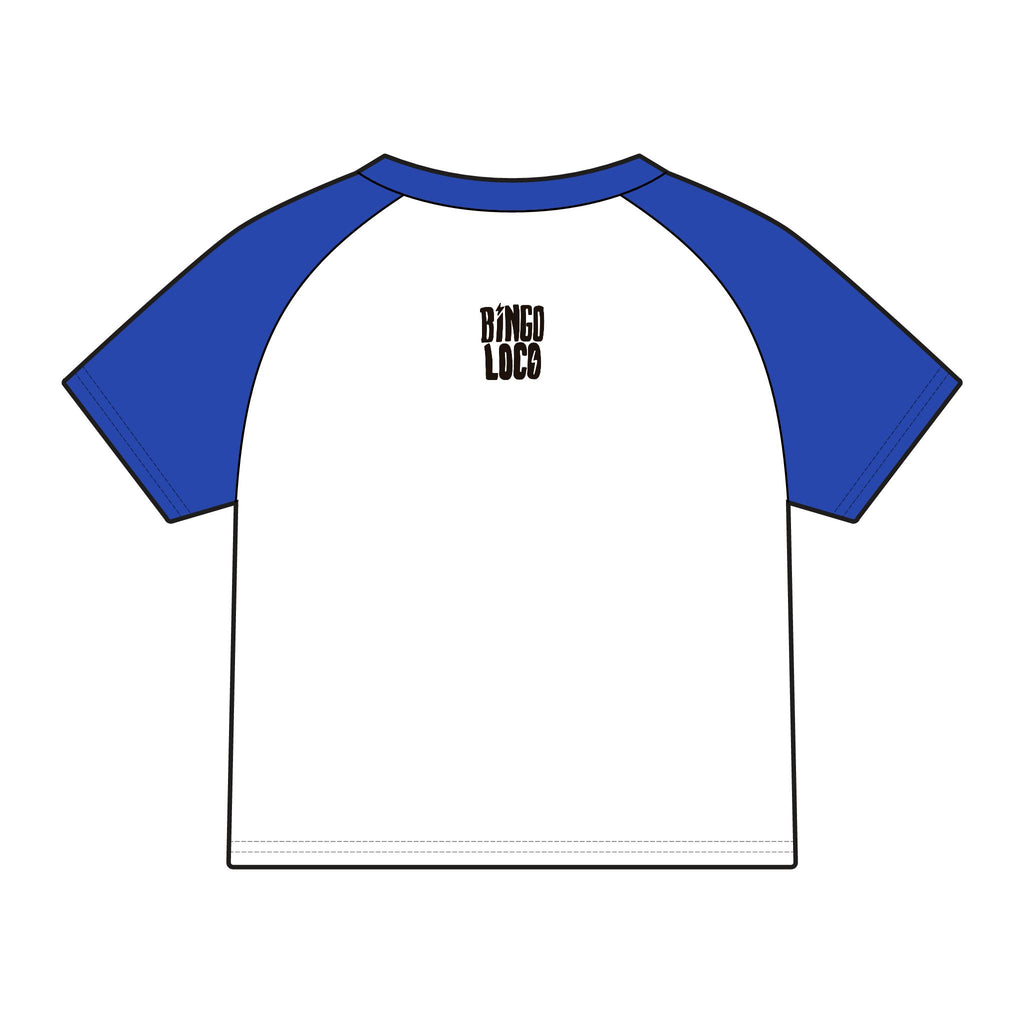 Astronaut DJ Raglan Tee — Colorful Space DJ Graphic Women's Baby Tee