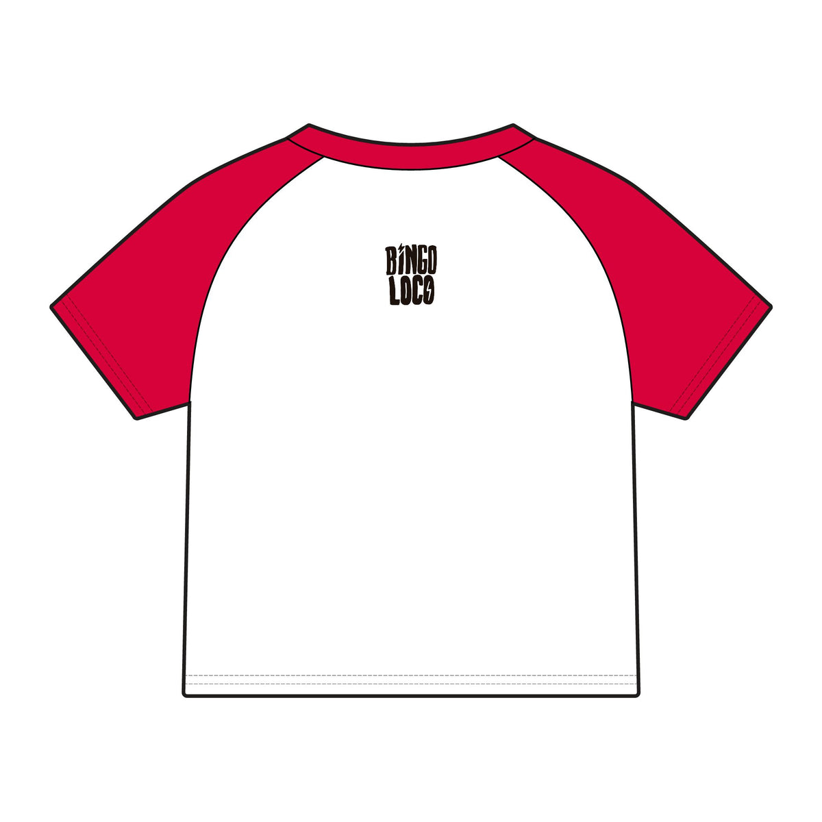 Astronaut DJ Raglan Tee — Colorful Space DJ Graphic Women's Baby Tee