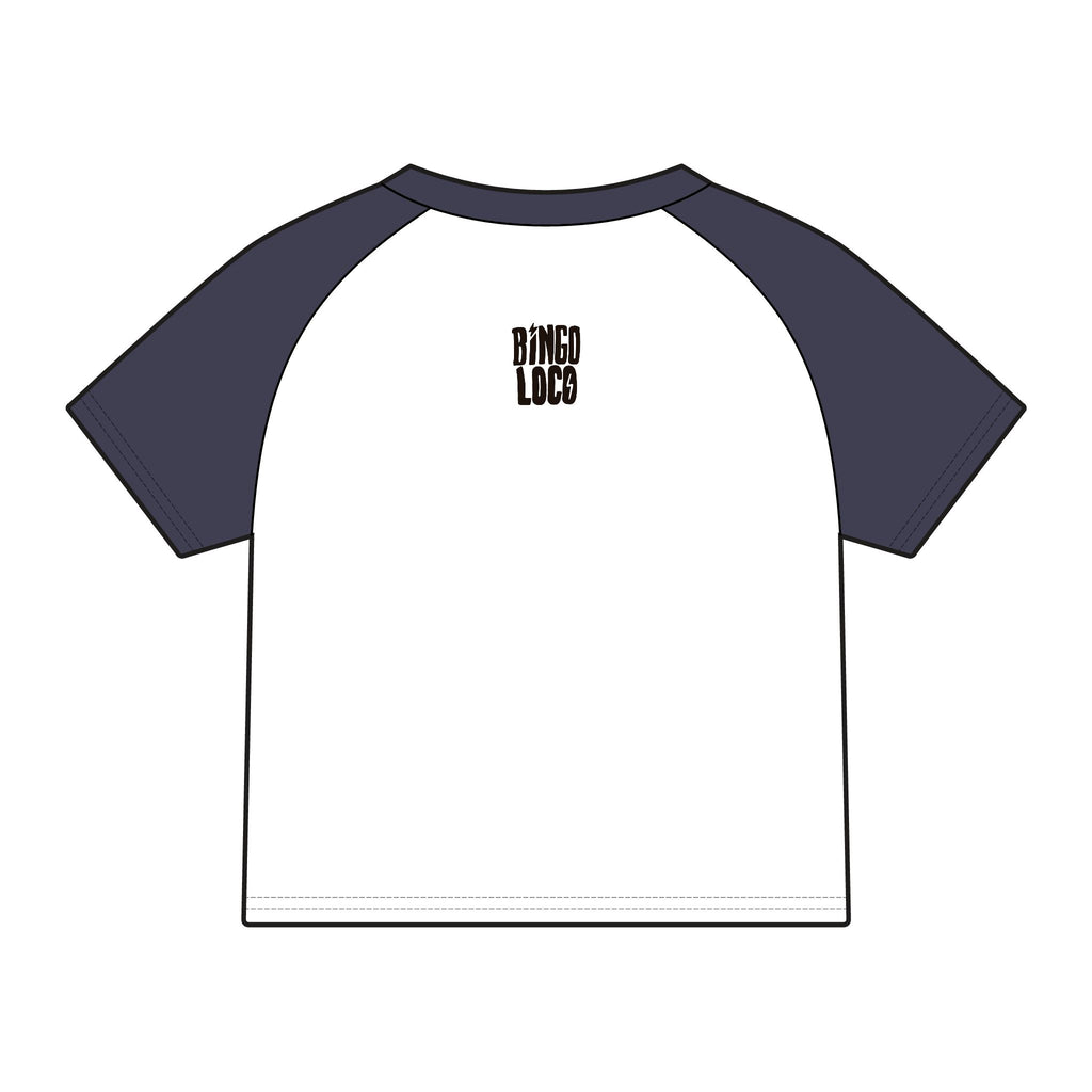 Astronaut DJ Raglan Tee — Colorful Space DJ Graphic Women's Baby Tee