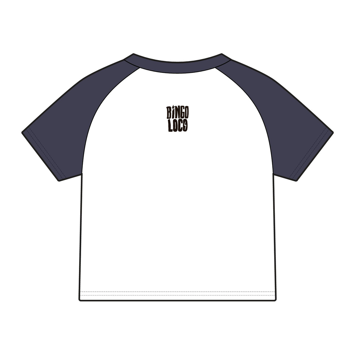 Astronaut DJ Raglan Tee — Colorful Space DJ Graphic Women's Baby Tee