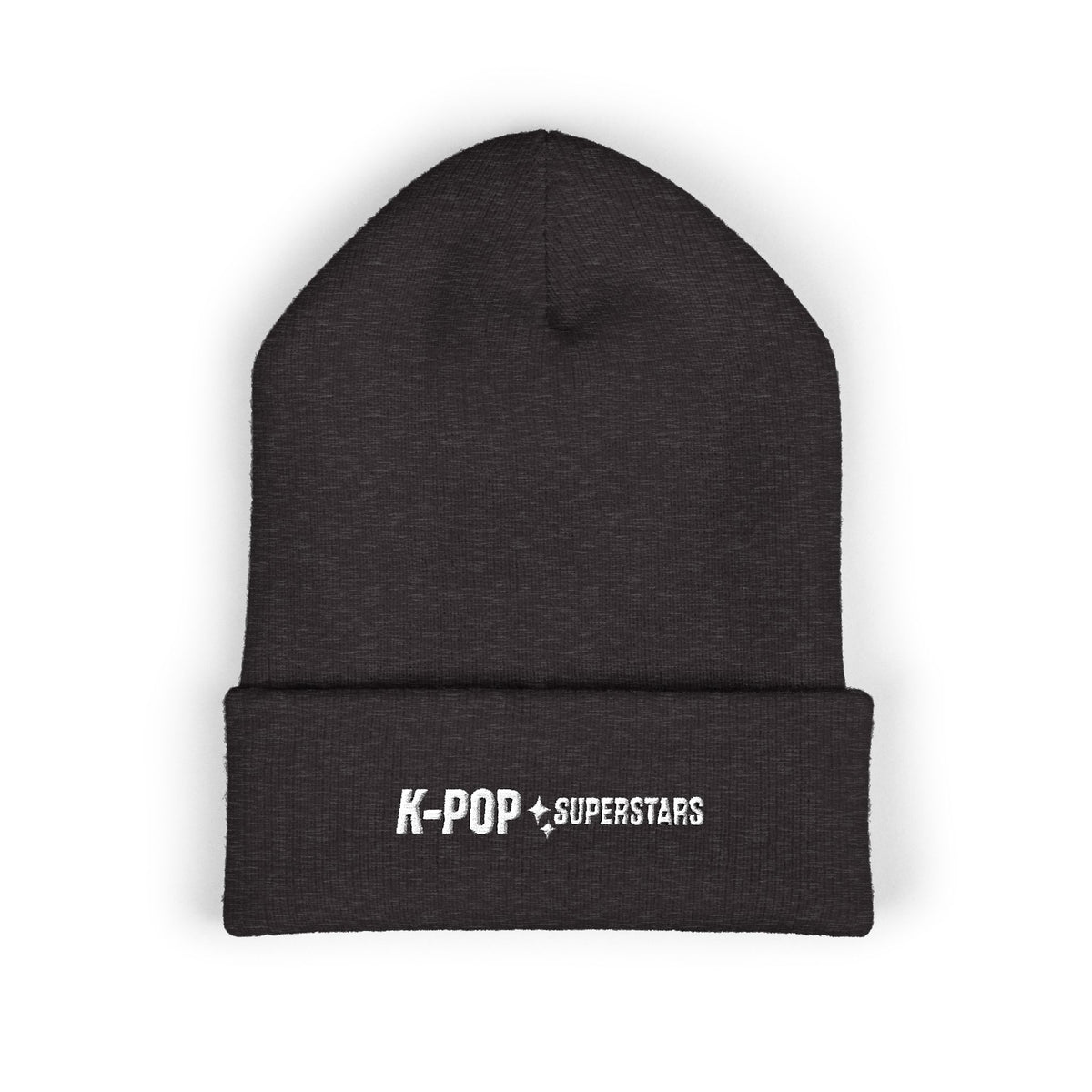 K‑Pop Superstars Embroidered Cuffed Beanie