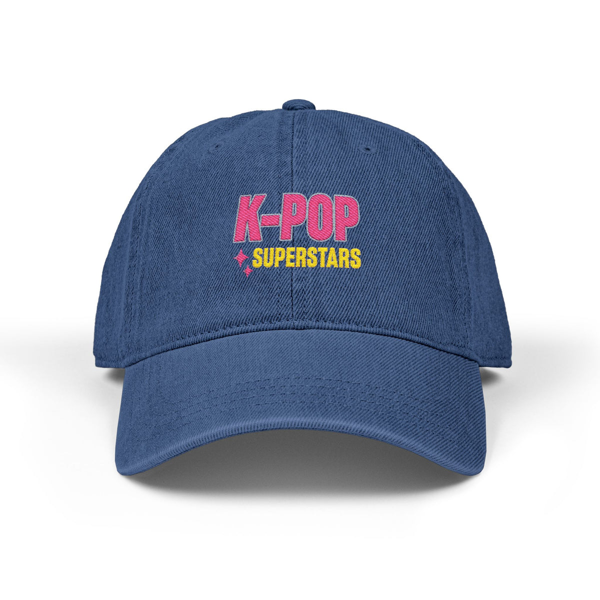 K-POP Superstars Embroidered Denim Hat