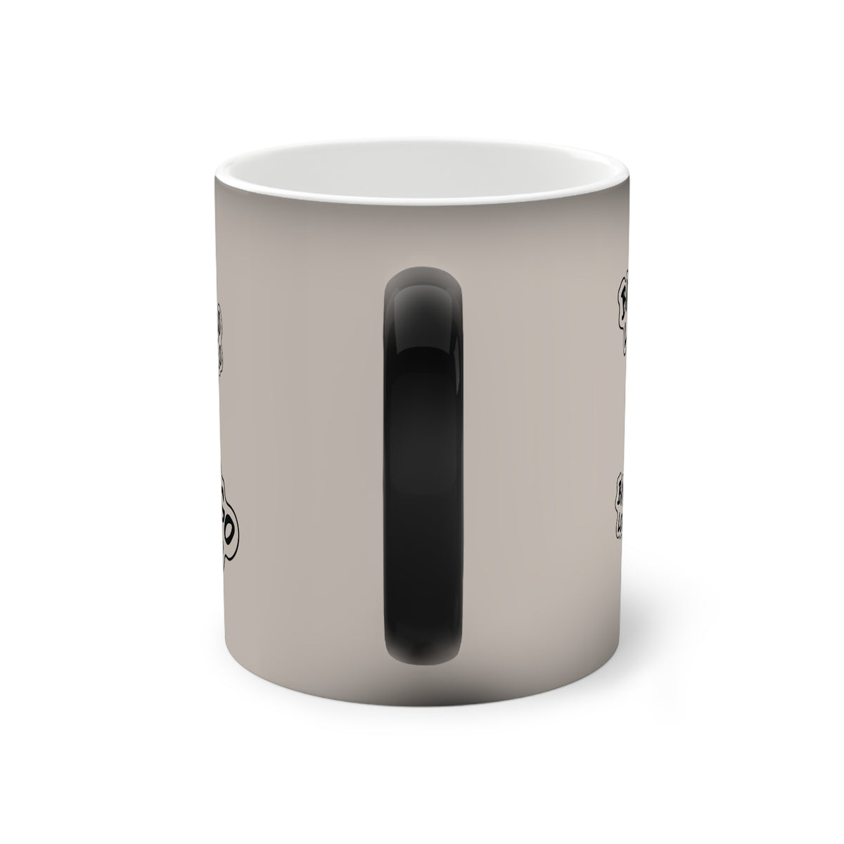 Color-Changing Mug — 'Bingo Loco' Patterned 11oz Heat-Sensitive Coffee Mug