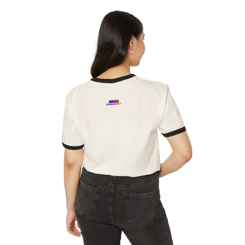 Piano Crystal Orchestra Ringer Tee