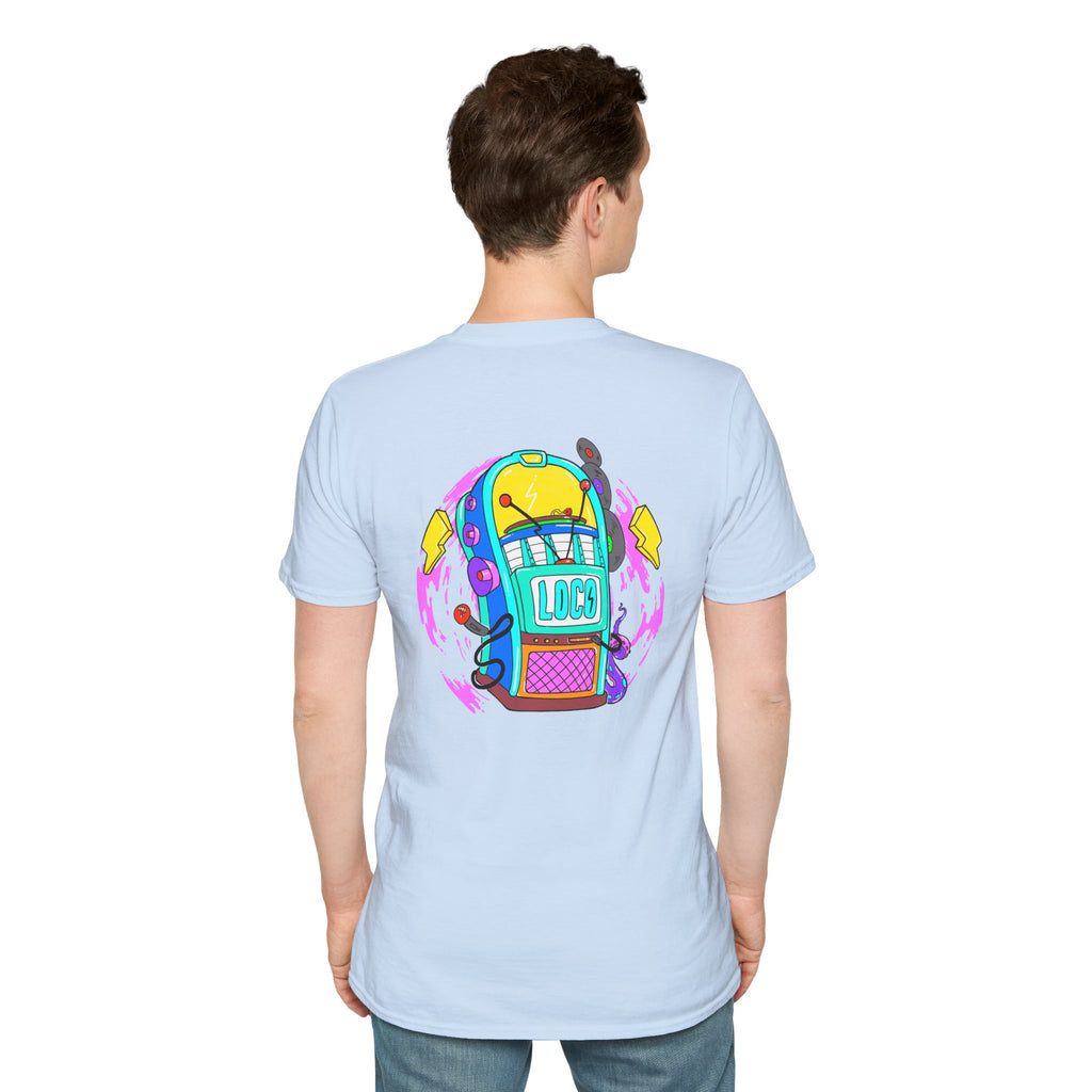 Bingo Loco Retro Jukebox T-Shirt