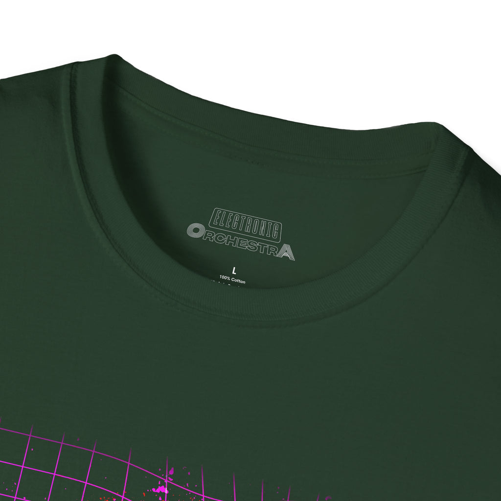 Retro Cyber Eye T-Shirt — 'Cultura Orchestra' Vaporwave Graphic Tee