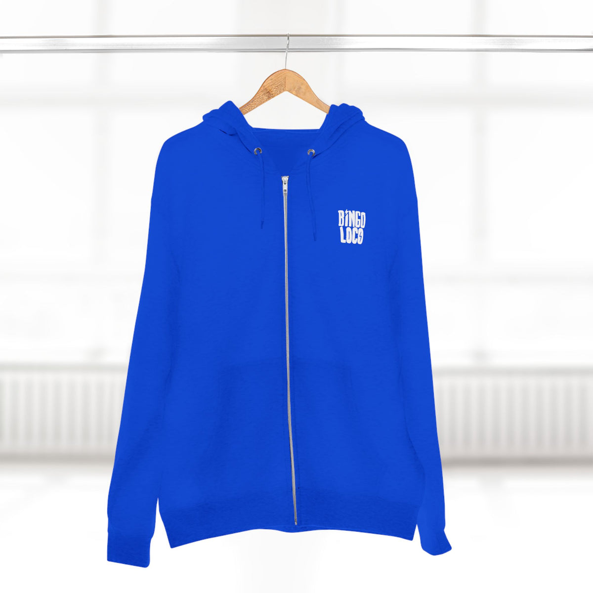 Retro Jukebox Zip Hoodie — Colorful Music Graphic Hoodie