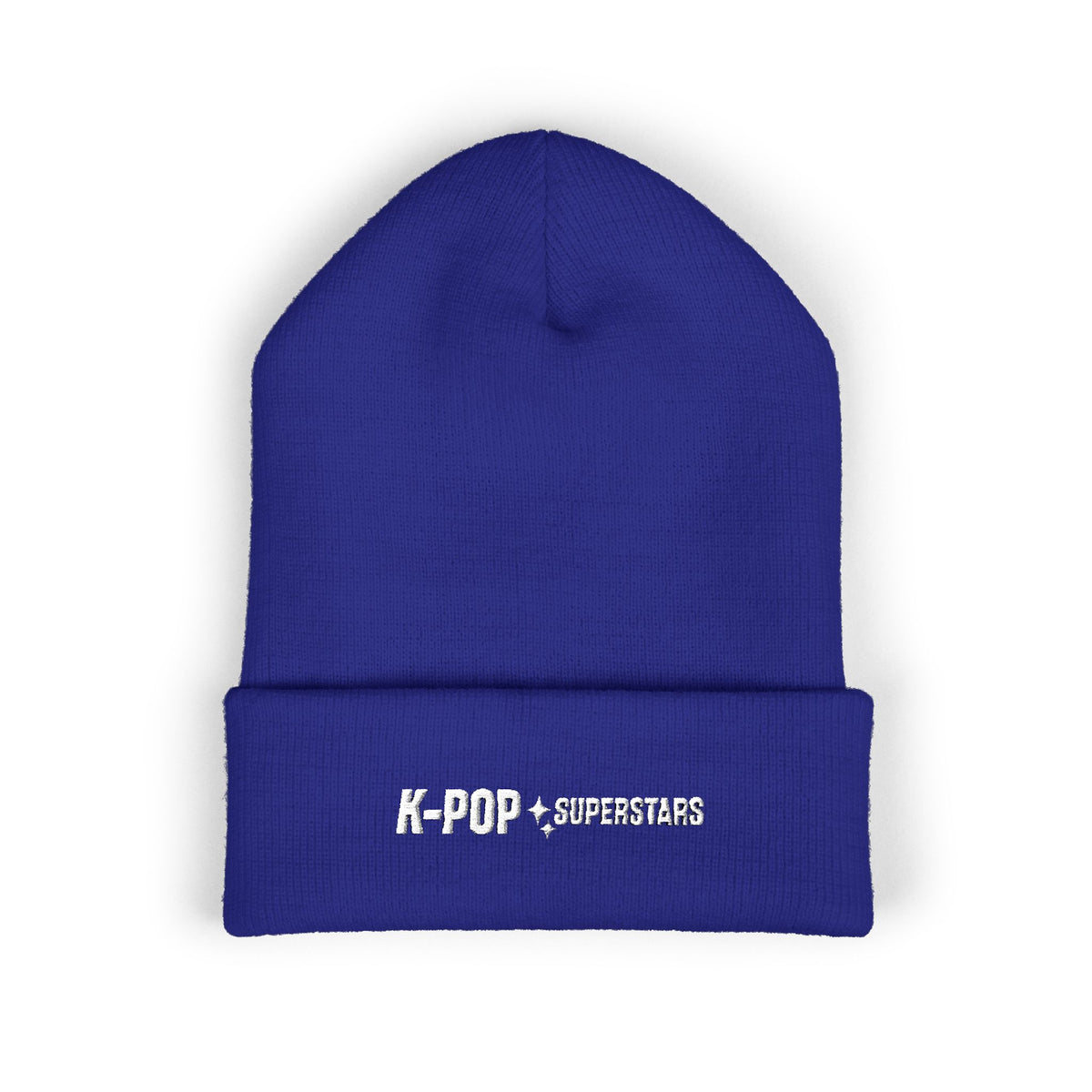 K‑Pop Superstars Embroidered Cuffed Beanie