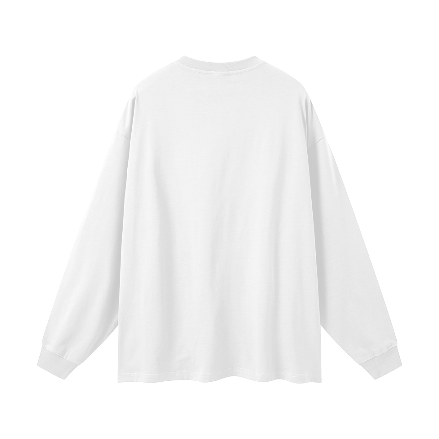 Streetwear Unisex Cotton Long Sleeve Tee