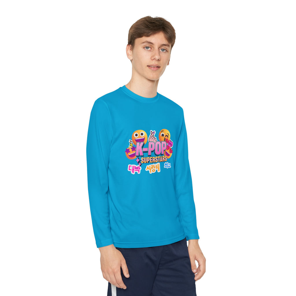 K-Pop Superstars Youth Long Sleeve Tee