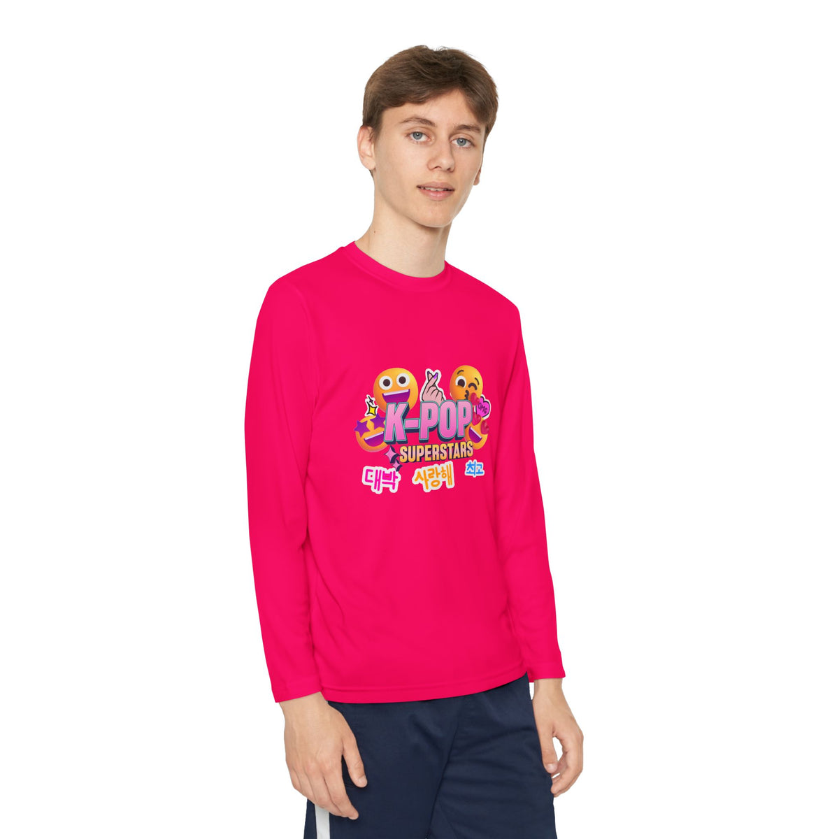 K-Pop Superstars Youth Long Sleeve Tee