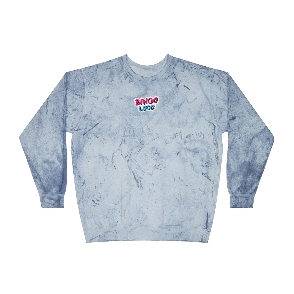 Color Blast Crewneck Sweatshirt — Juke Box Tie-Dye Design