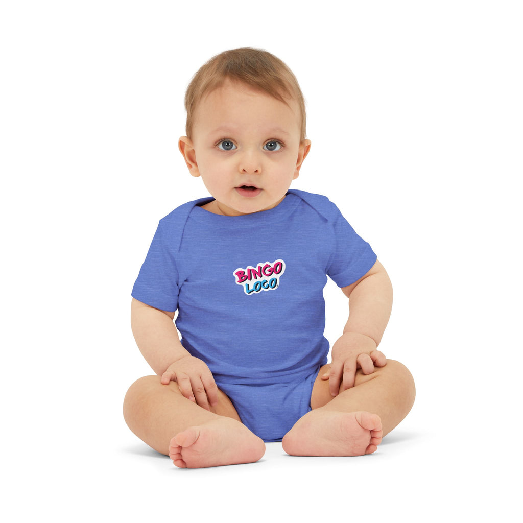 Infant One-Piece Bodysuit — 'Bingo Logo' Cute Baby Romper