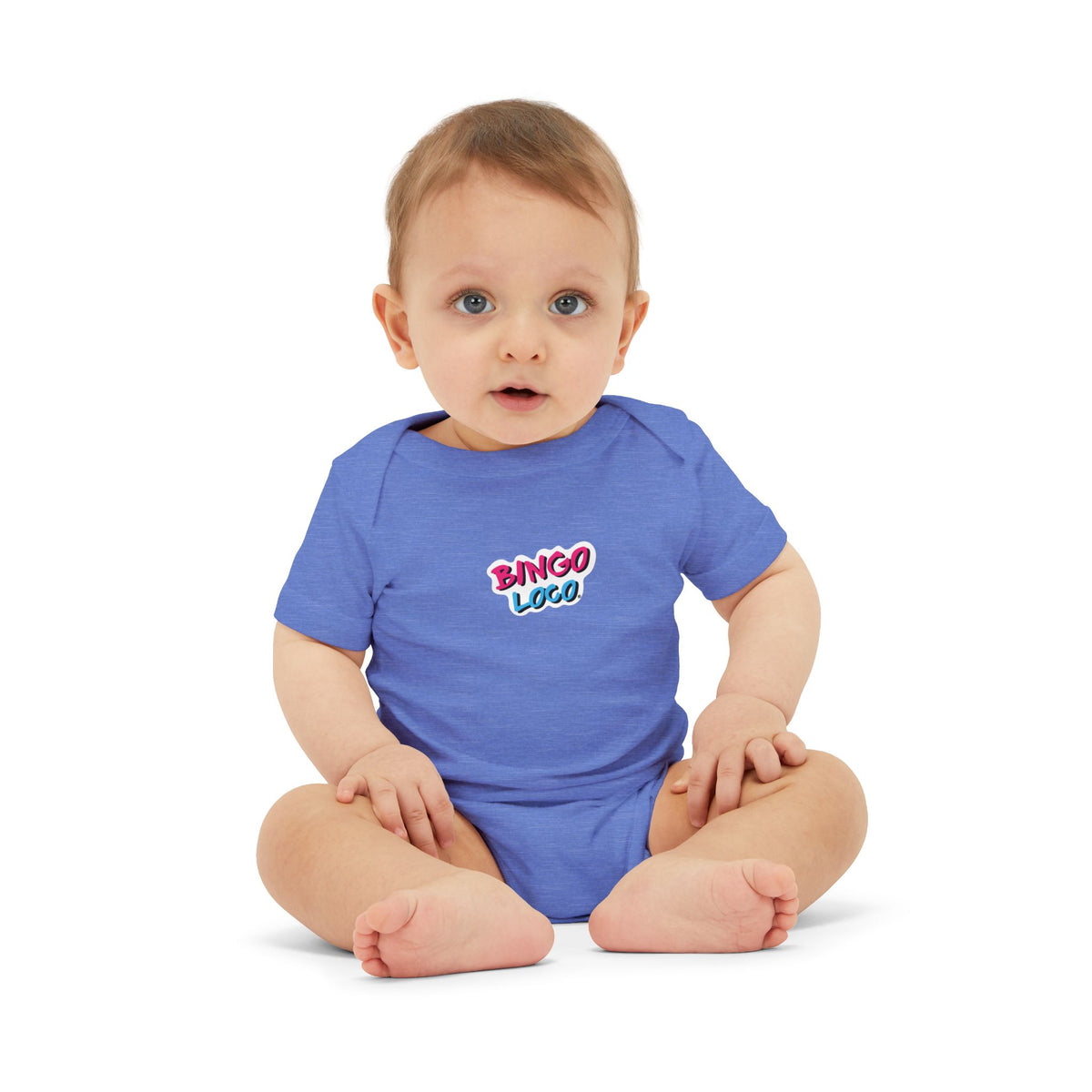 Infant One-Piece Bodysuit — 'Bingo Logo' Cute Baby Romper