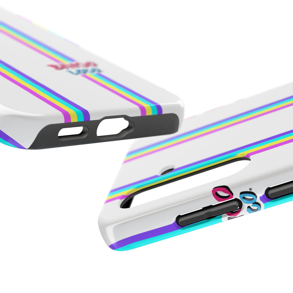 Bingo Loco Rainbow Stripes Tough Phone Case