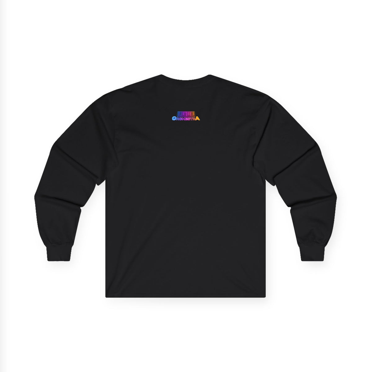 Cello Prism Long Sleeve Tee — Colorful Violin Graphic Shirt