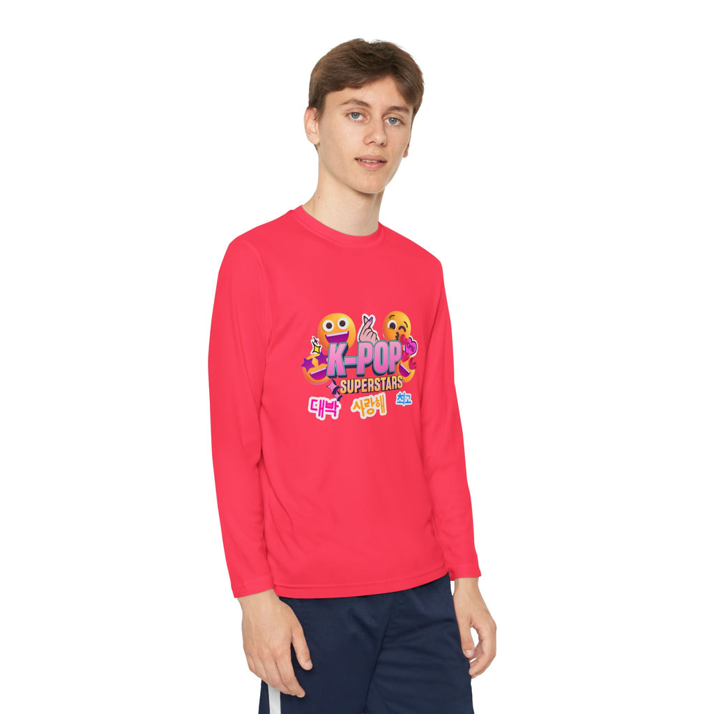 K-Pop Superstars Youth Long Sleeve Tee