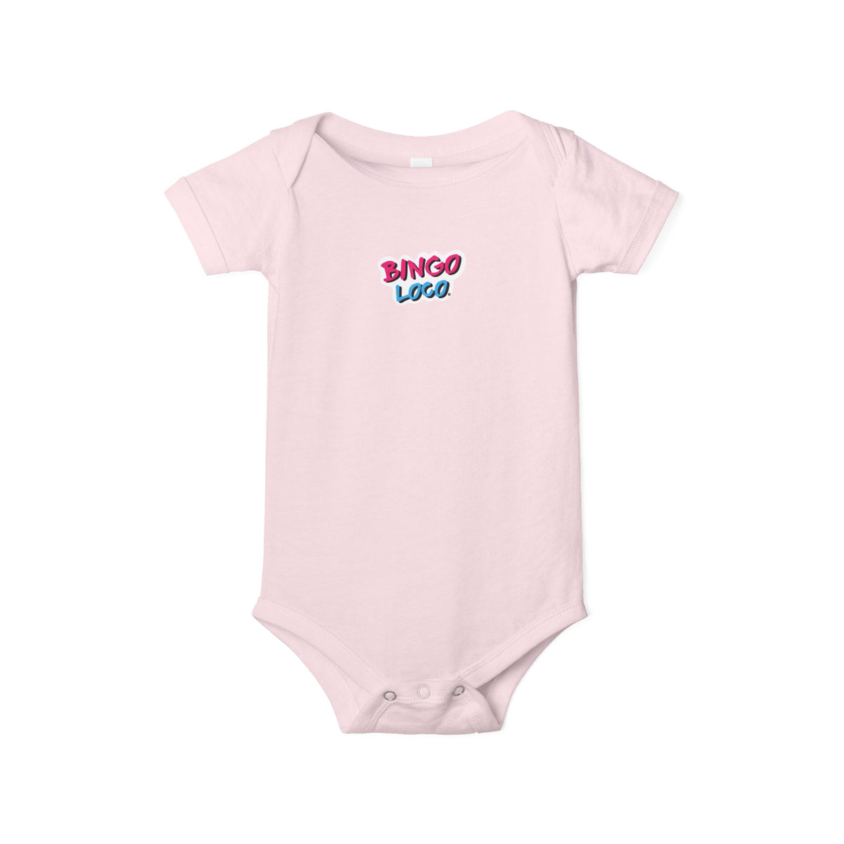 Infant One-Piece Bodysuit — 'Bingo Logo' Cute Baby Romper