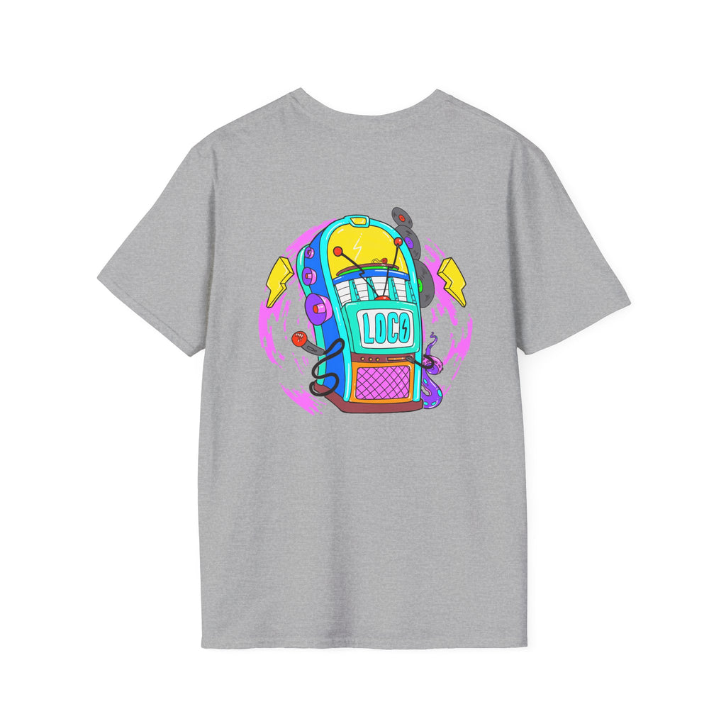 Bingo Loco Retro Jukebox T-Shirt