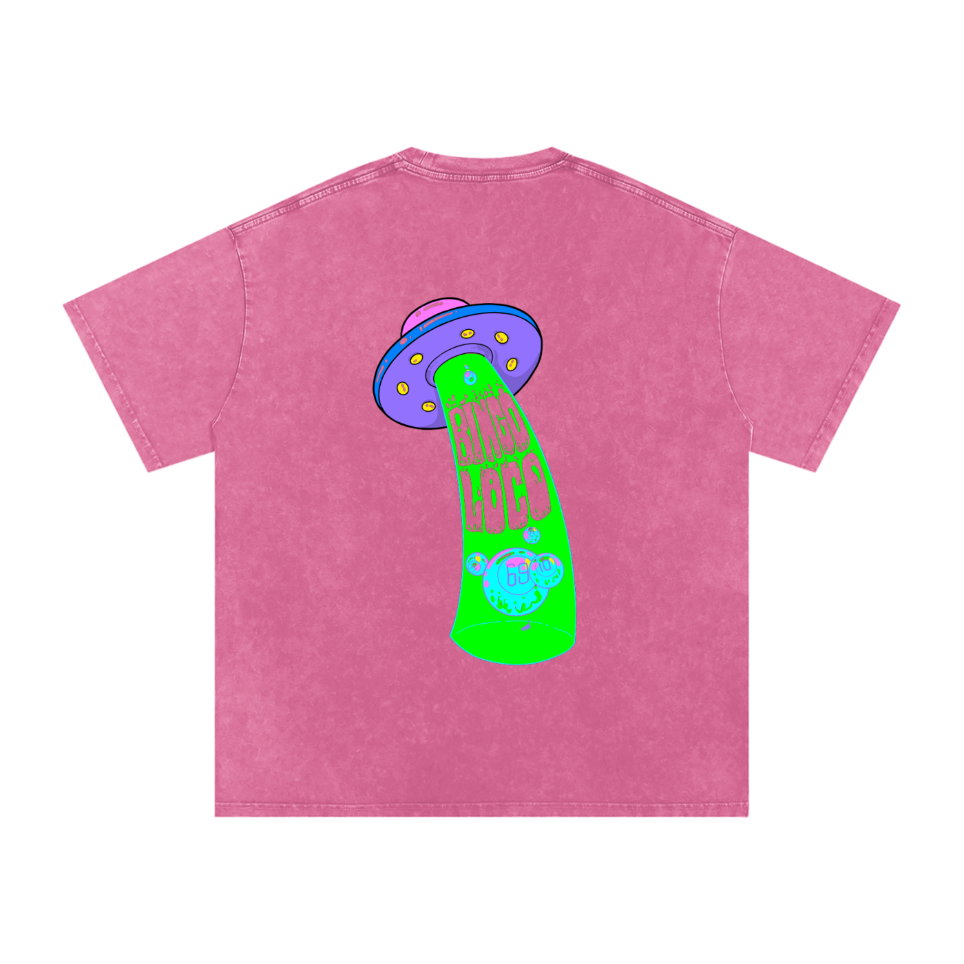 Acid Wash Oversize T-Shirt - 250 GSM