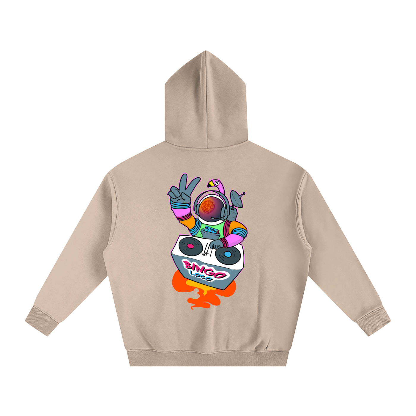 Oversize Fleeced Hoodie