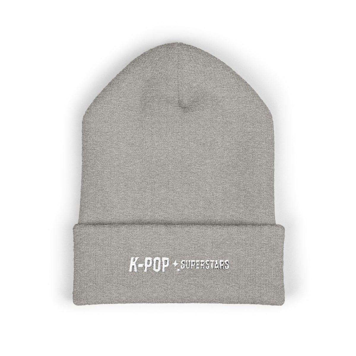 K‑Pop Superstars Embroidered Cuffed Beanie