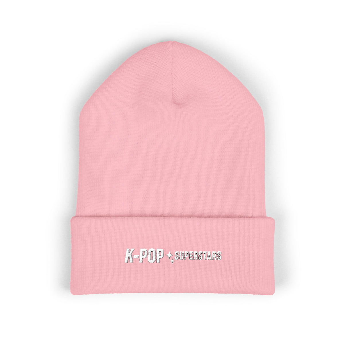 K‑Pop Superstars Embroidered Cuffed Beanie