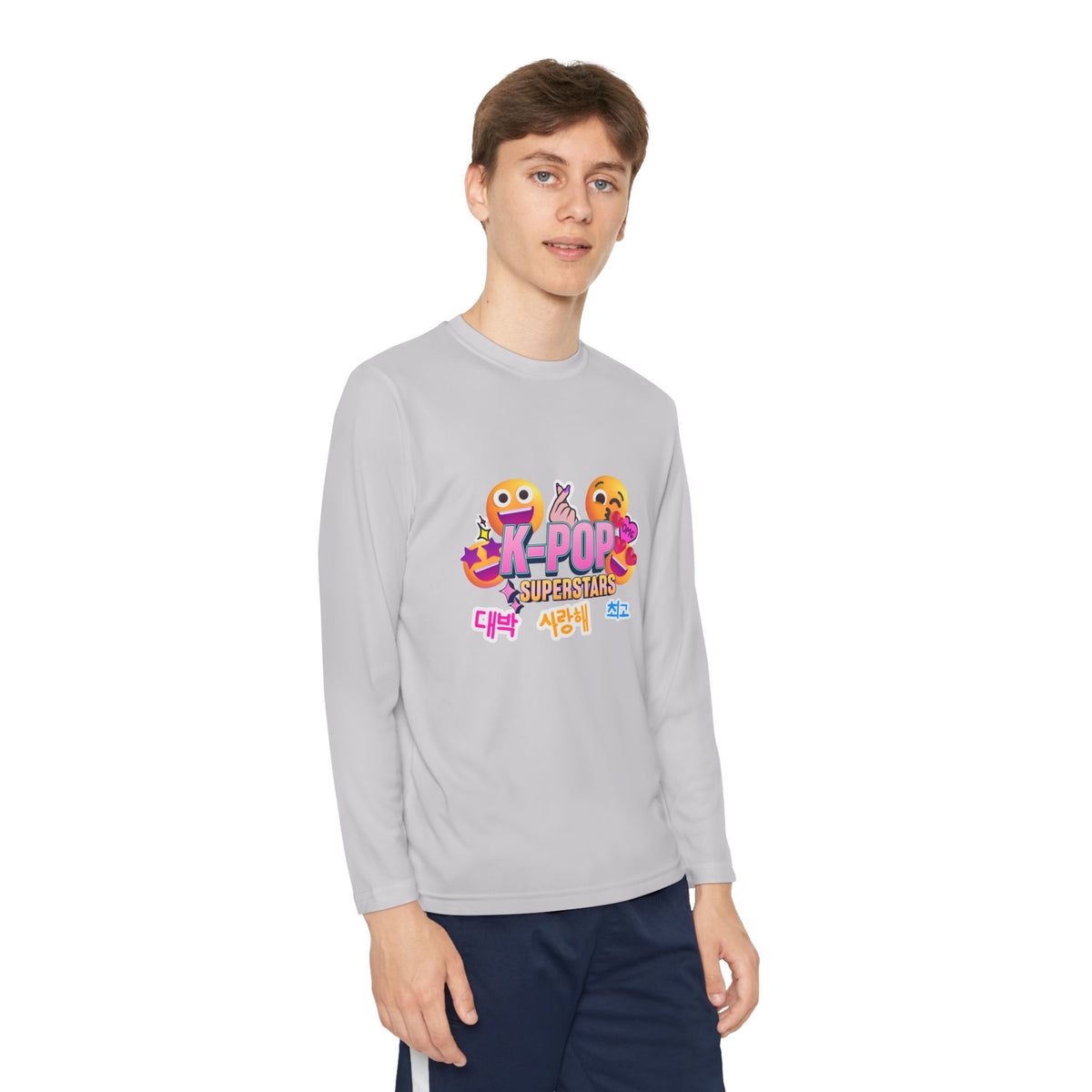 K-Pop Superstars Youth Long Sleeve Tee