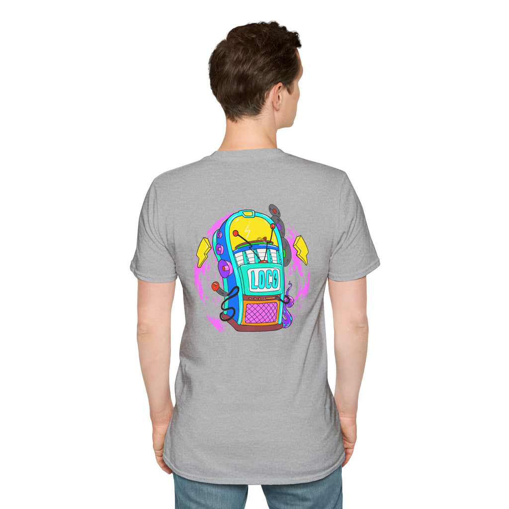 Bingo Loco Retro Jukebox T-Shirt