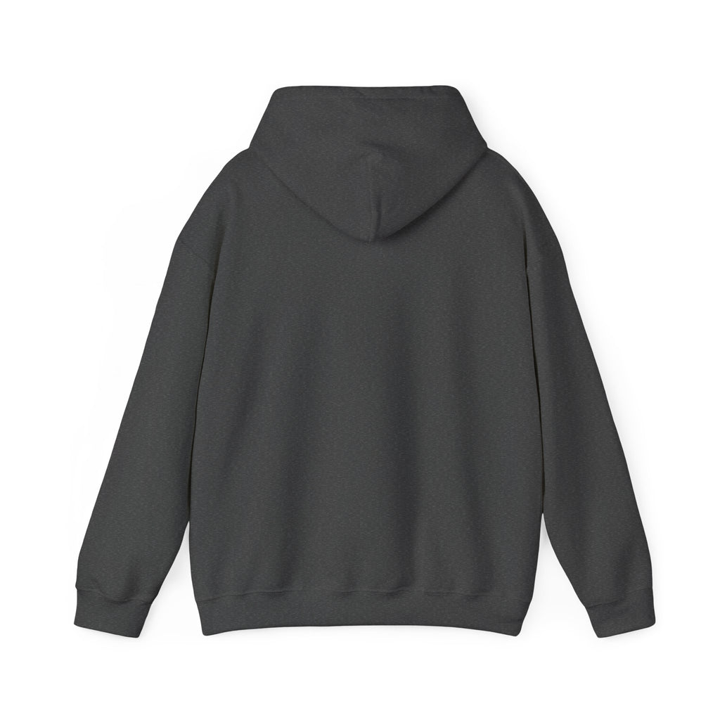 Bingo Logo Hoodie — Retro Pink & Blue Minimal Chest Graphic