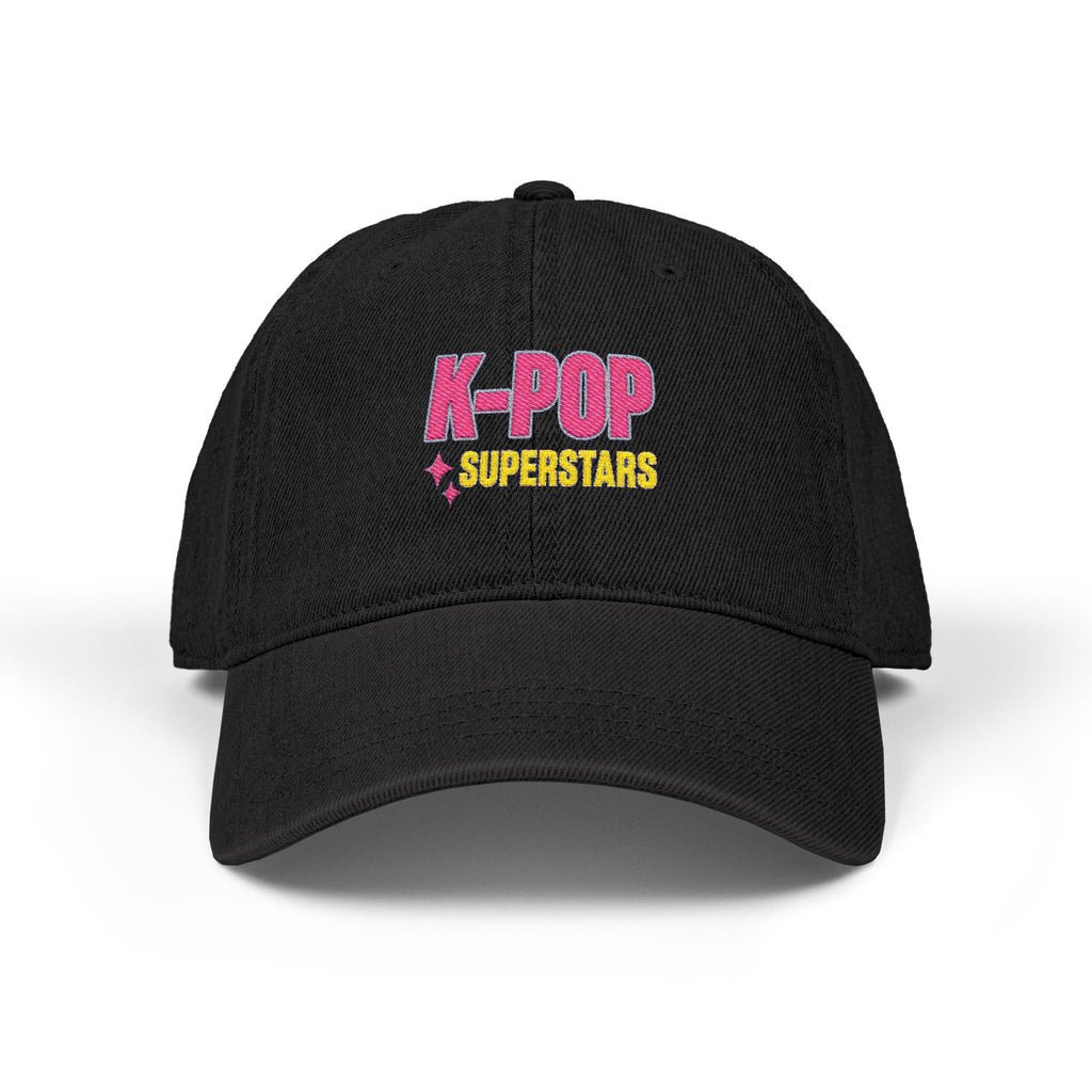 K-POP Superstars Embroidered Denim Hat