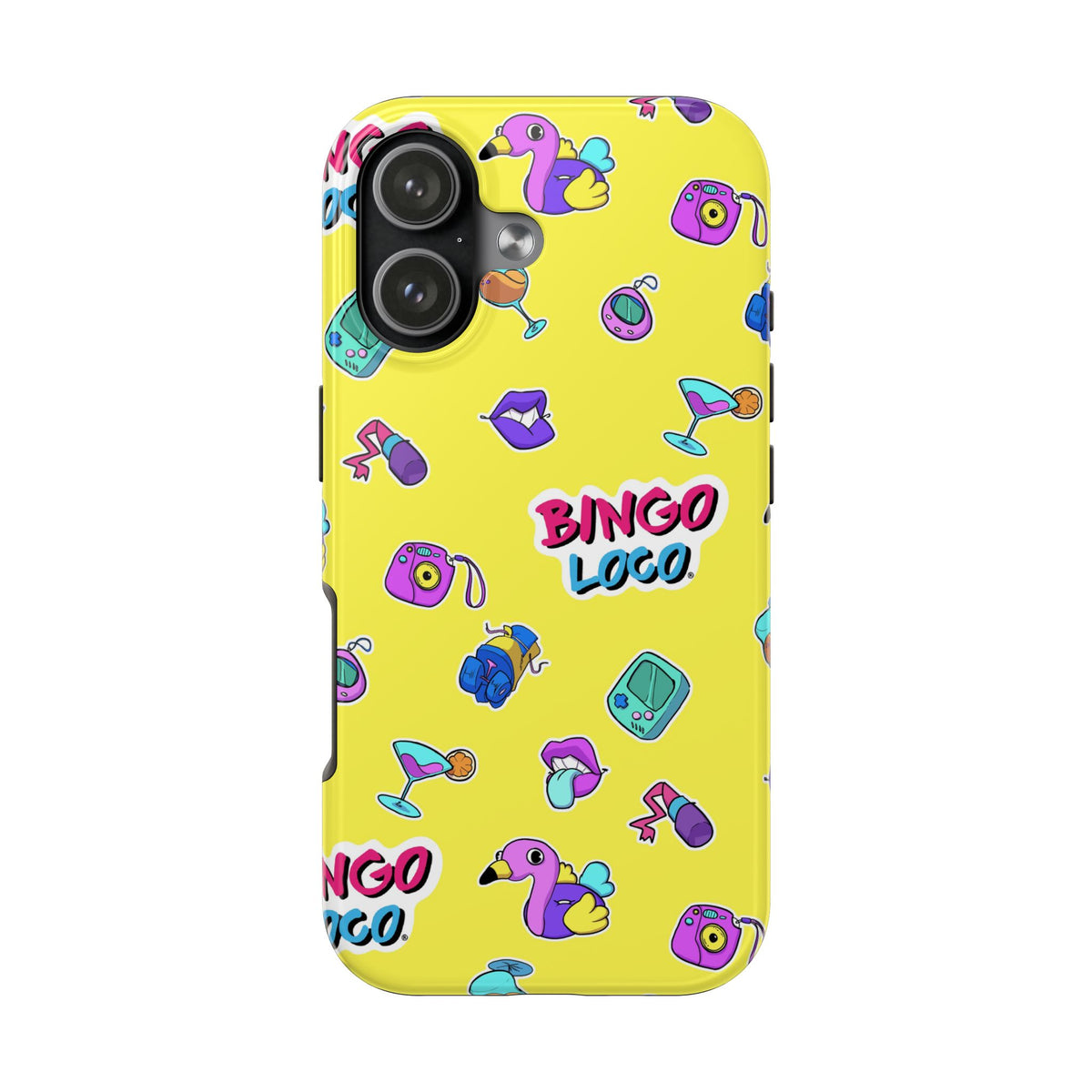 Bingo Loco Colorful Cartoon Tough Phone Case