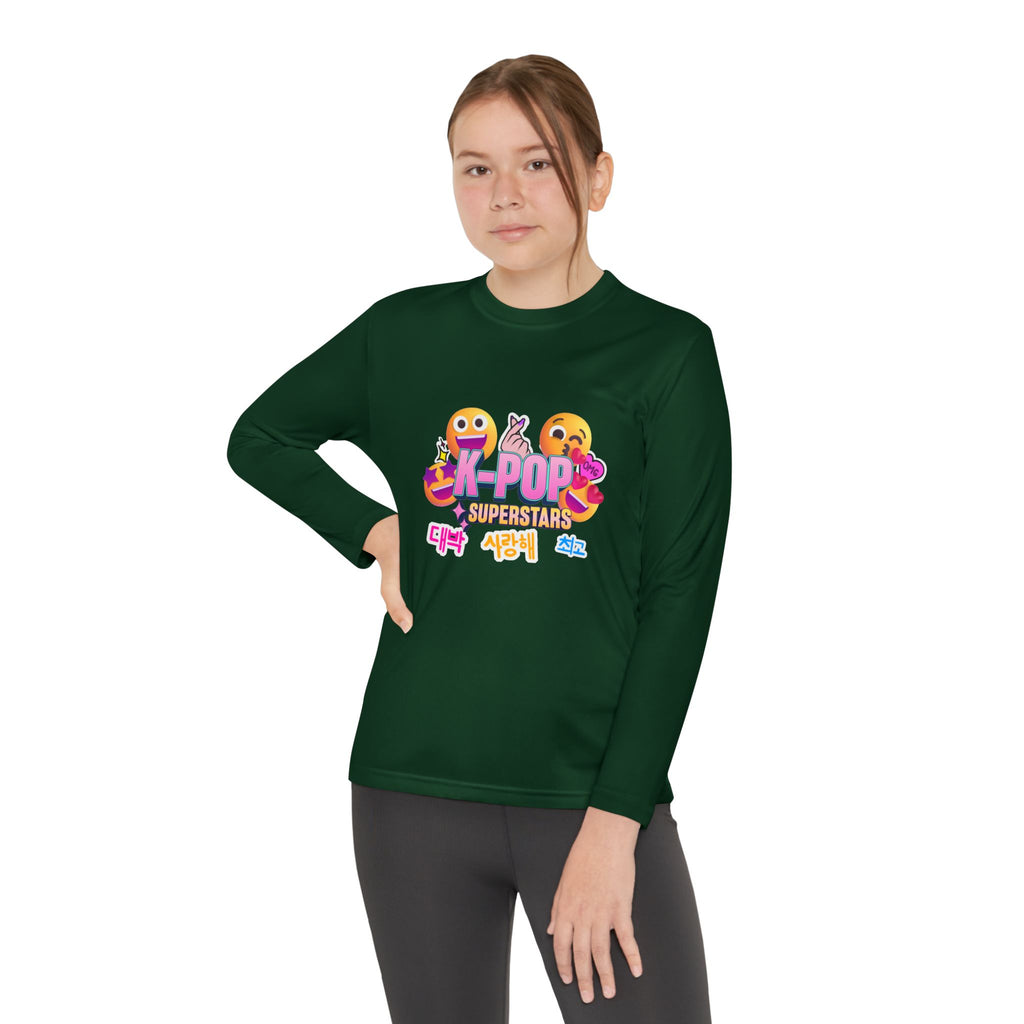 K-Pop Superstars Youth Long Sleeve Tee