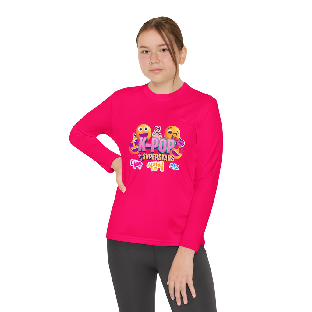 K-Pop Superstars Youth Long Sleeve Tee
