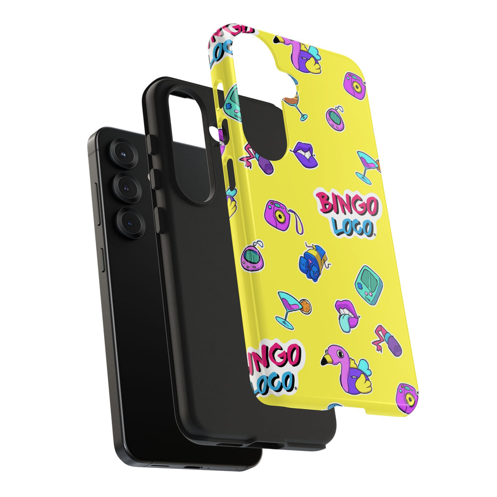 Bingo Loco Colorful Cartoon Tough Phone Case