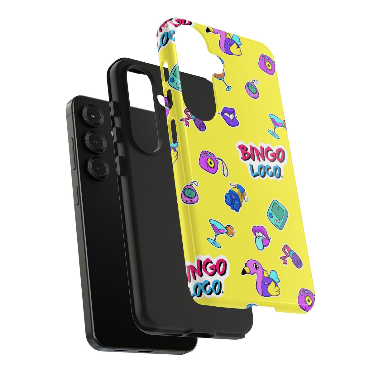 Bingo Loco Colorful Cartoon Tough Phone Case