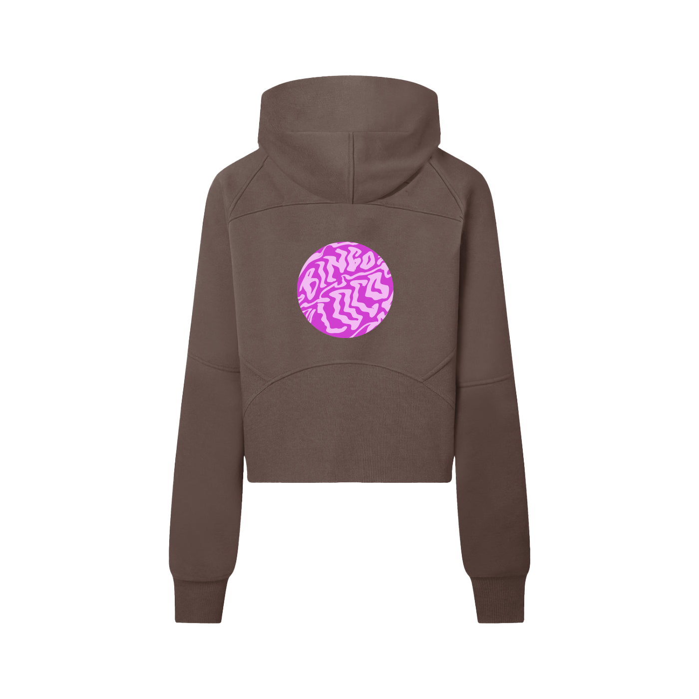 Cropped Half-Zip Hoodie