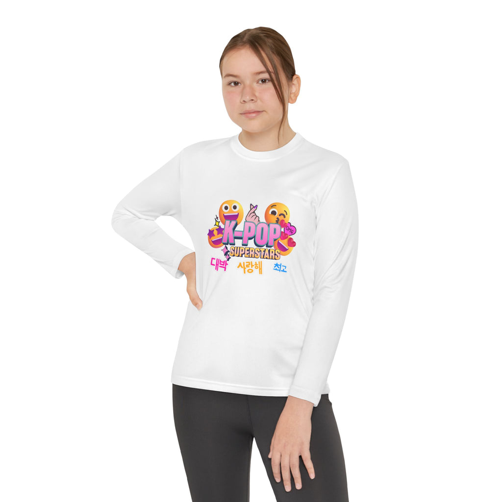 K-Pop Superstars Youth Long Sleeve Tee